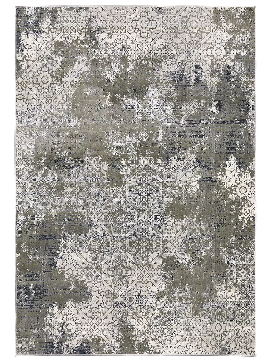 Gemini 2H 2'3" x 7'6" Runner Beige Rug