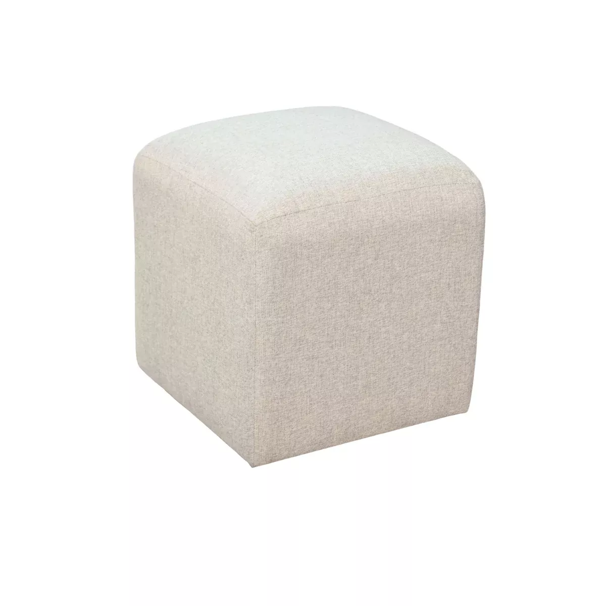 Gibson - Ottoman Cushion Stool With Casters - Wheat