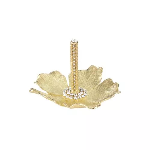 Gold Botanica Ring Holder by Olivia Riegel