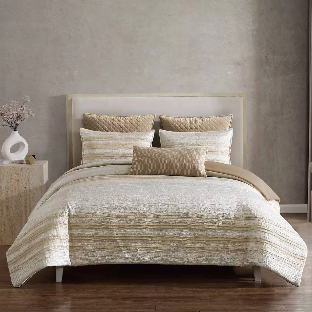 Gold Ripples 7 pc King