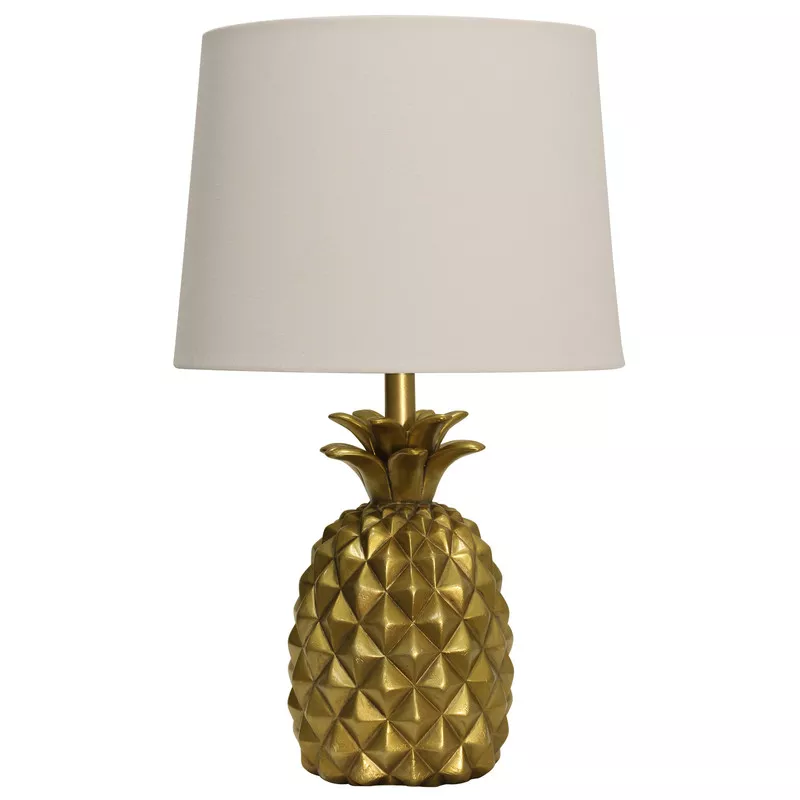 Golden Pineapple Table Lamp