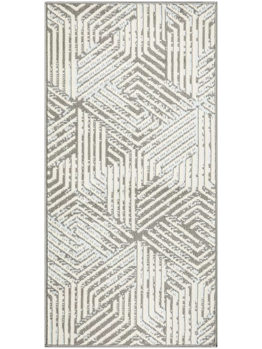 Grafix GRF39 Gray 2'3" x 10' Rug