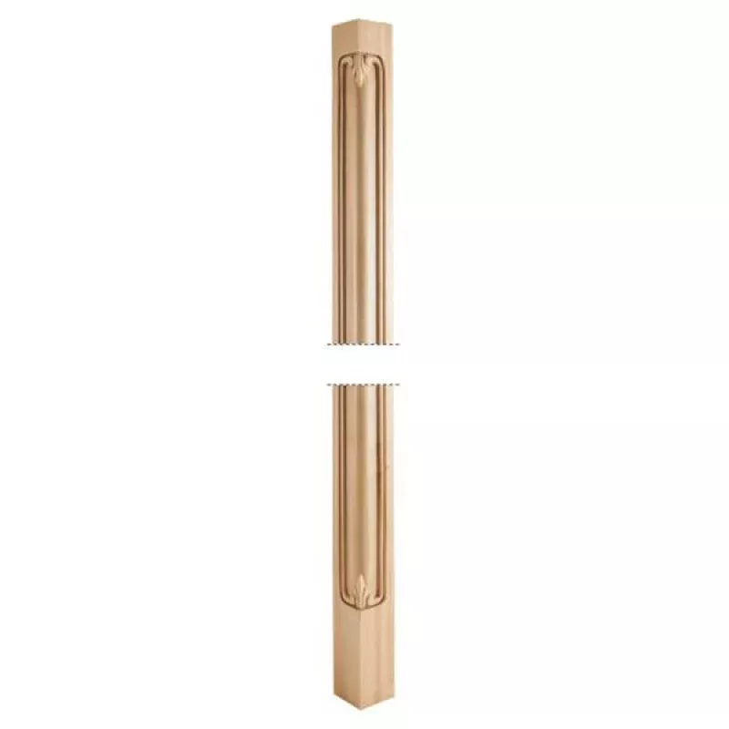 Hardware Resources Alder Acanthus Corner Post