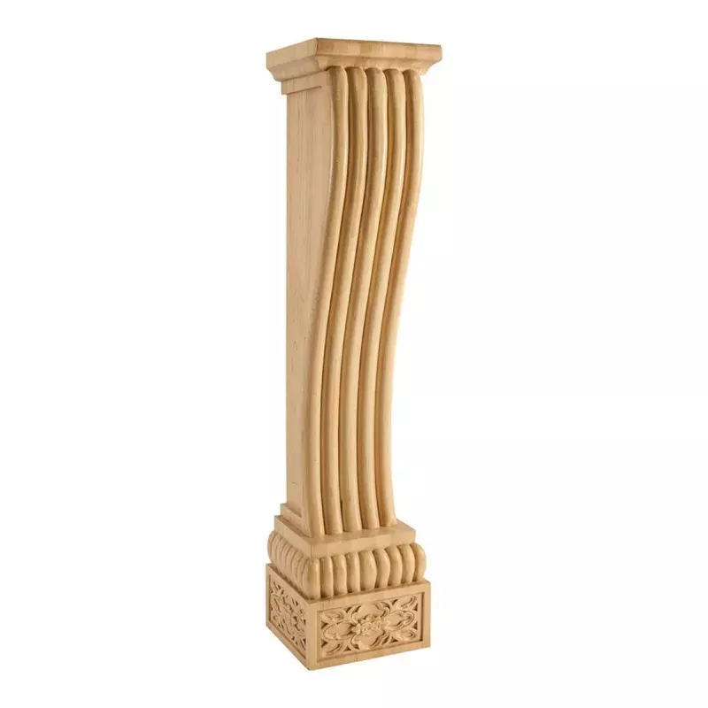 Hardware Resources Hard Maple Baroque Traditional Fireplace Corbel