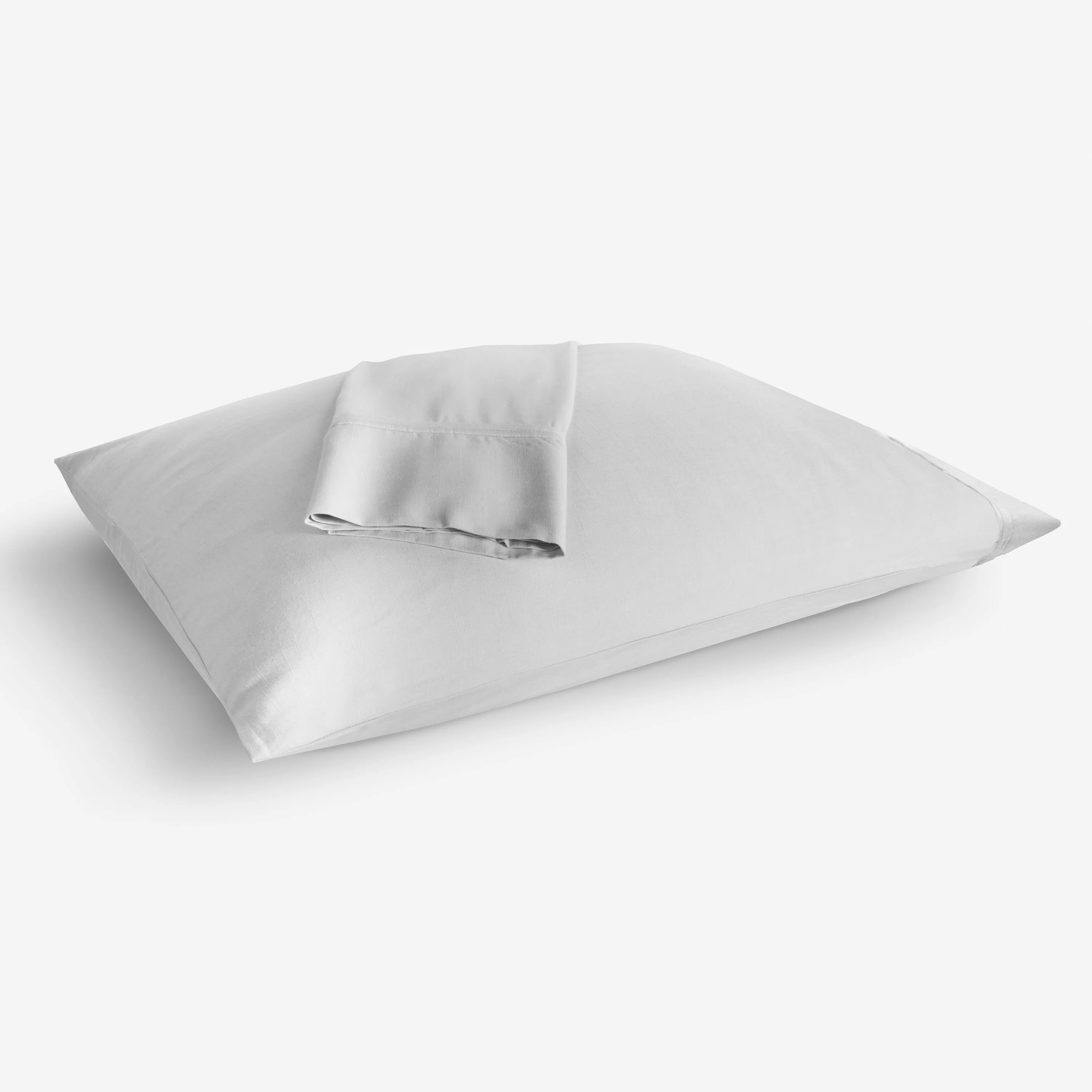 Hyper-Linen Pillowcase Set in Gray