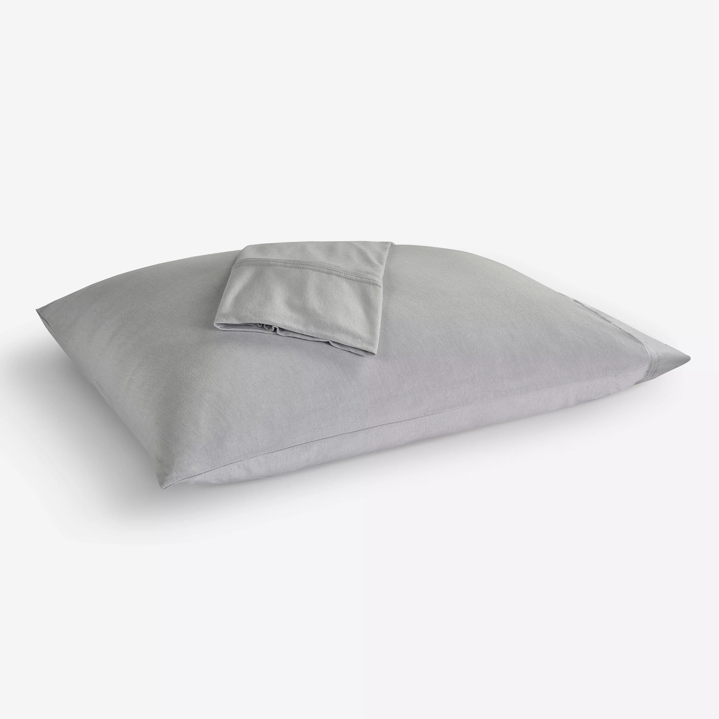 Hyper-Wool King Pillowcase Set in Grey