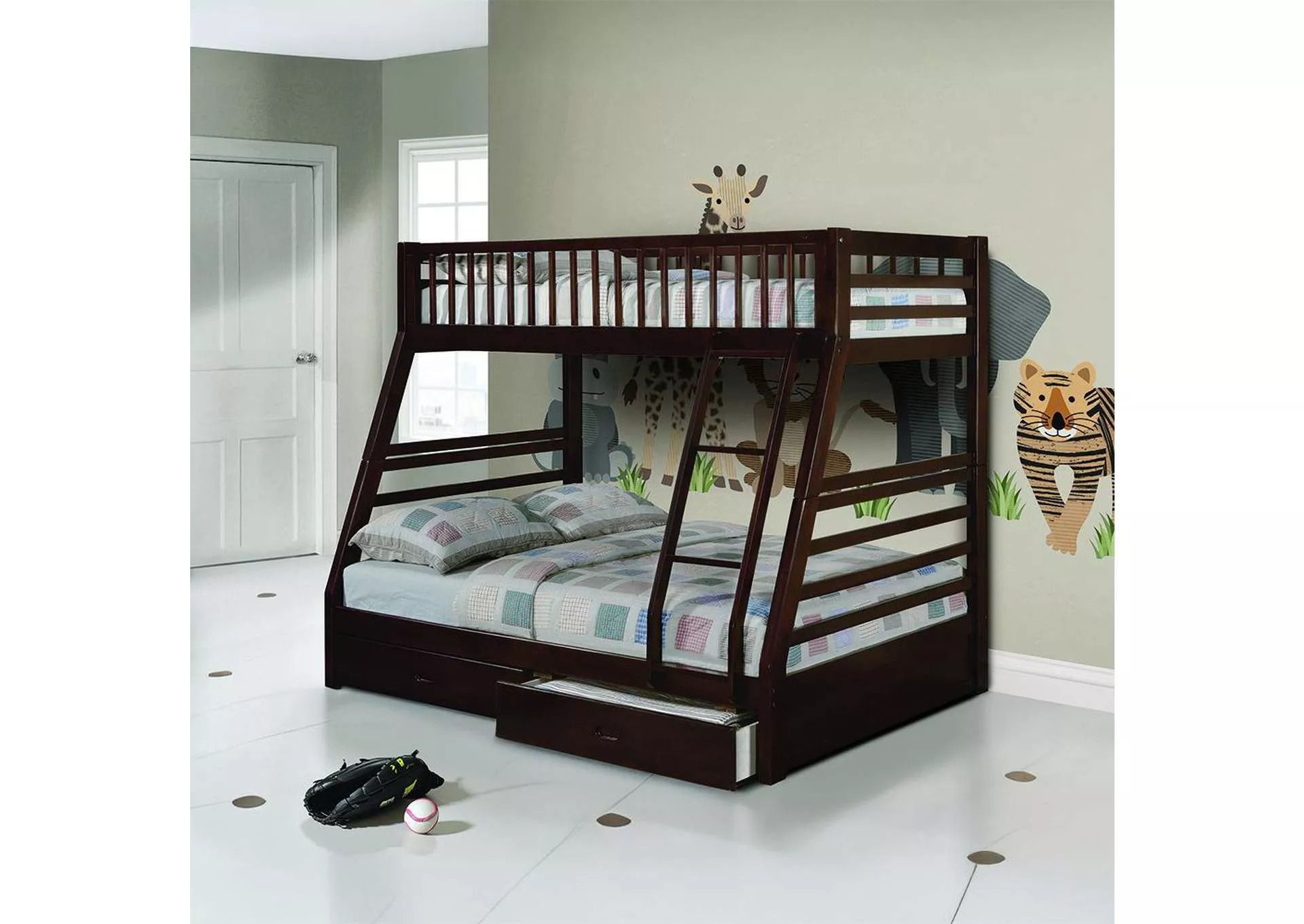 Jason Twin-Full Bunk Bed