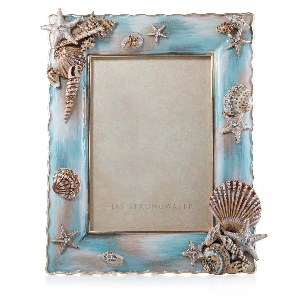 Jay Strongwater 5 x 7 Shell Frame SPF5887-230