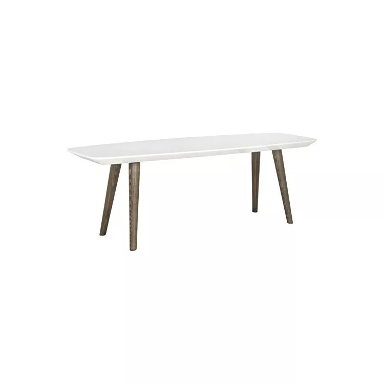 Josiah Retro Mid Century Rectangle Lacquer Coffee Table