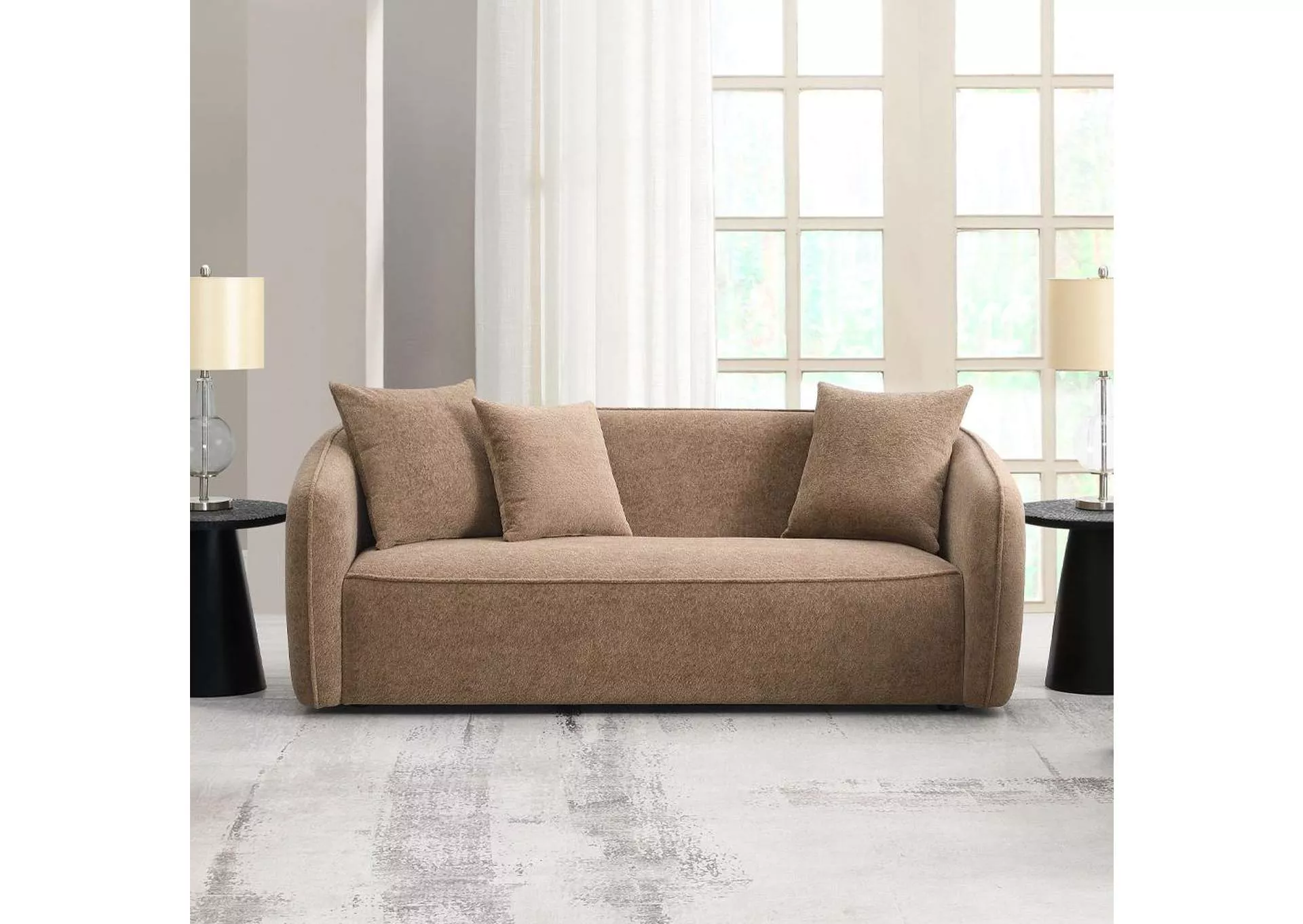 Keith Sofa with 3 Pillows