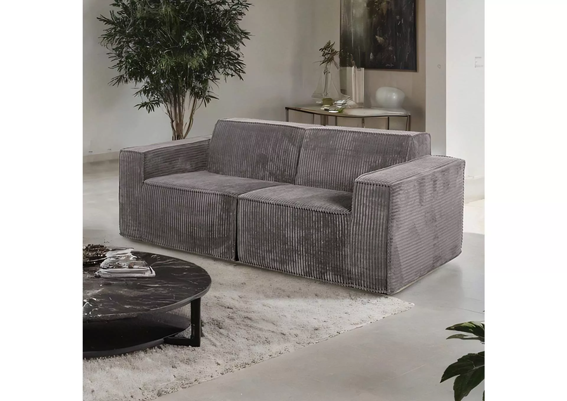 Kimara - Loveseat (Compressed Foam)