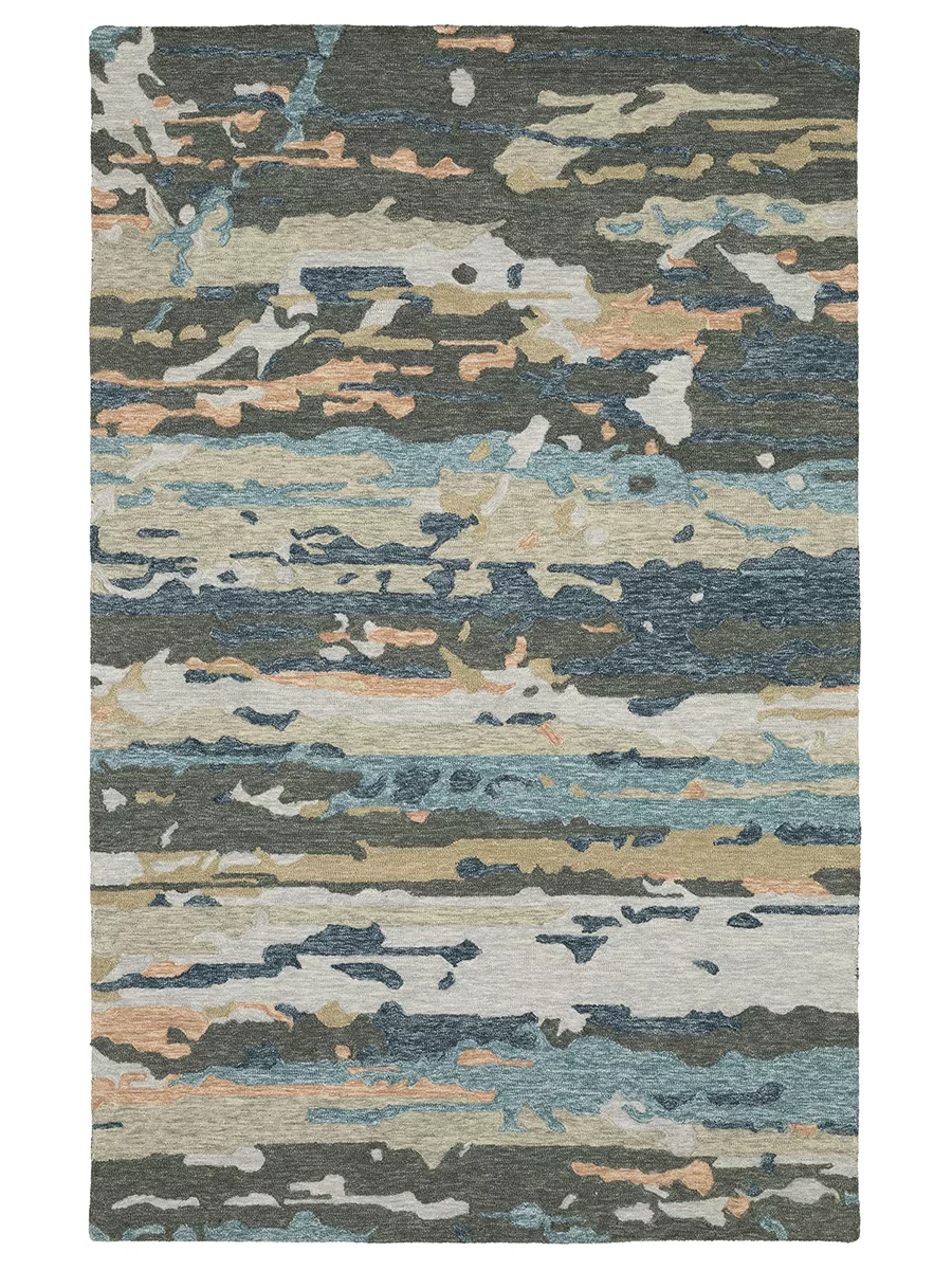 Kipton 01 5' x 8' Grey Rug
