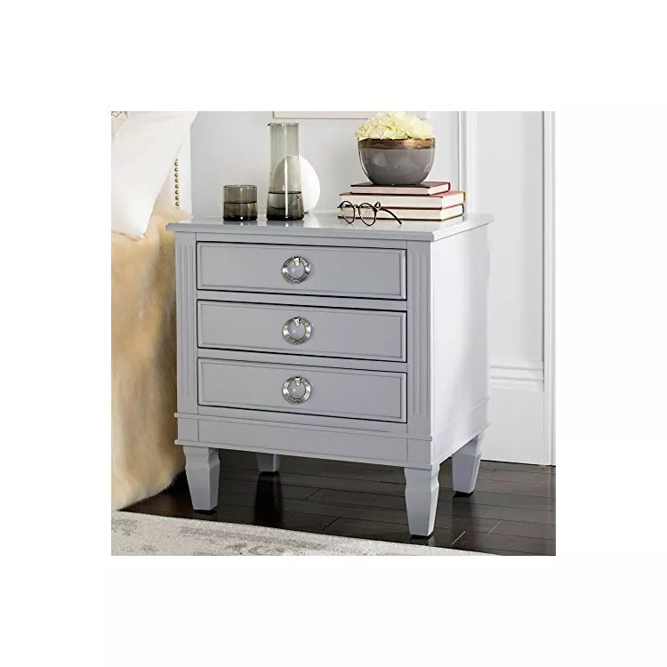 Kira Three Drawer Night Stand