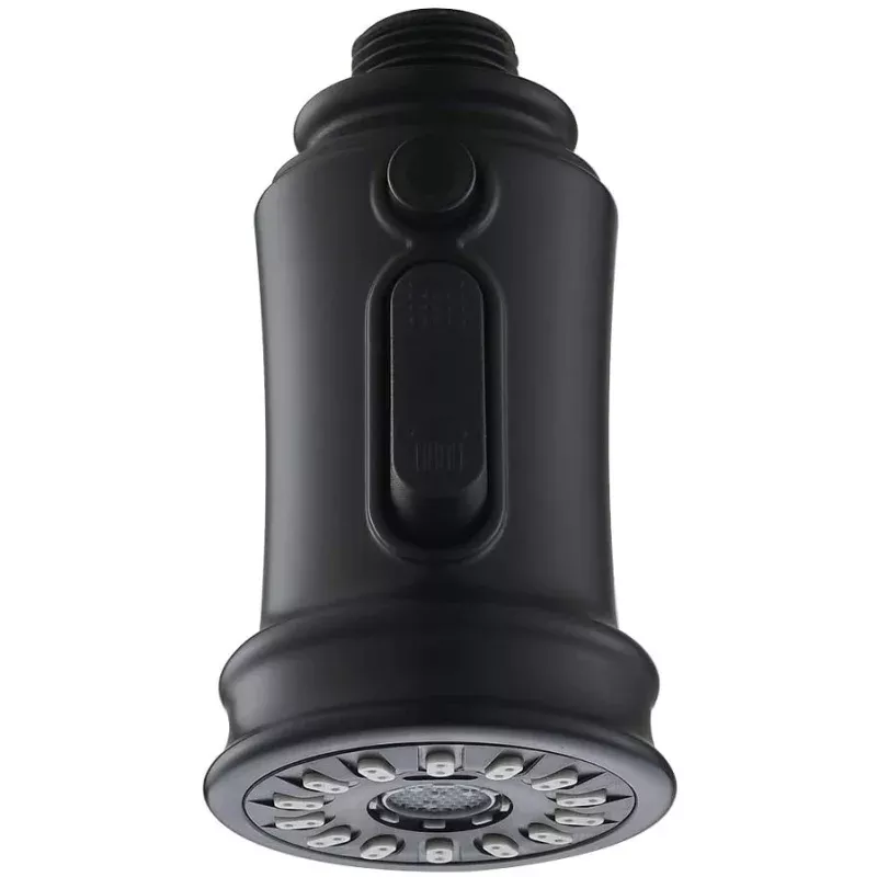 Kitchen Faucet 135MB Spray Head Replacement 3-Function Pull Down Sprayer Head Matte Black APSP135MB