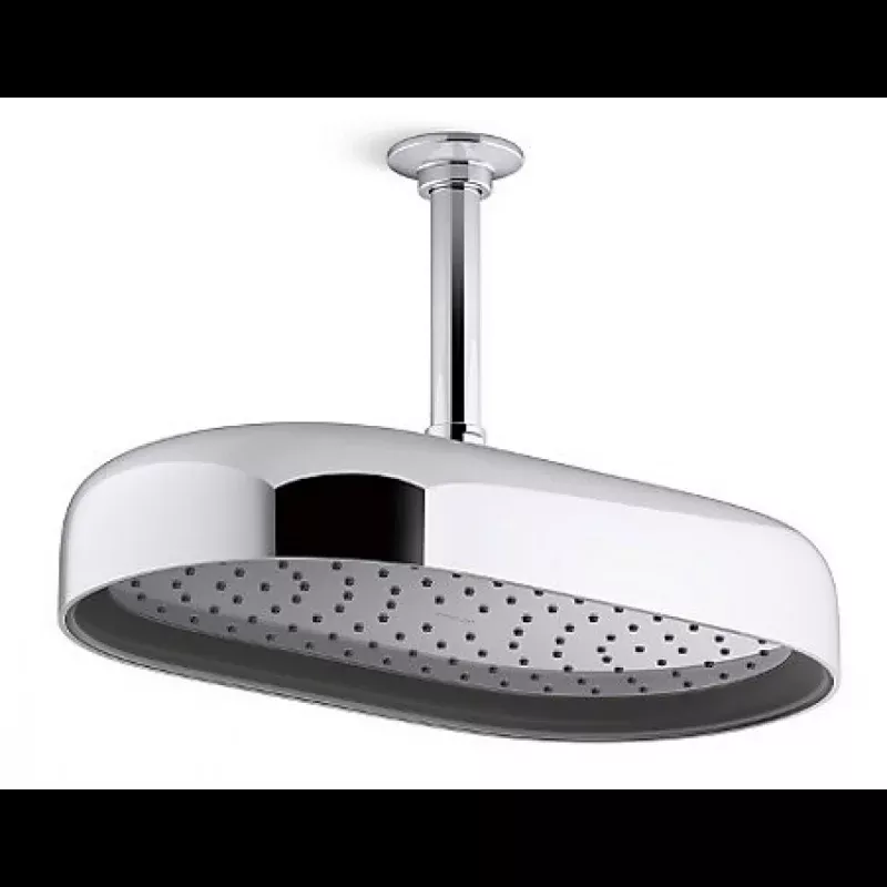 Kohler K-26294T-CP STATEMENT Single Function 14" Rectangular Overhead Shower (Polished Chrome)