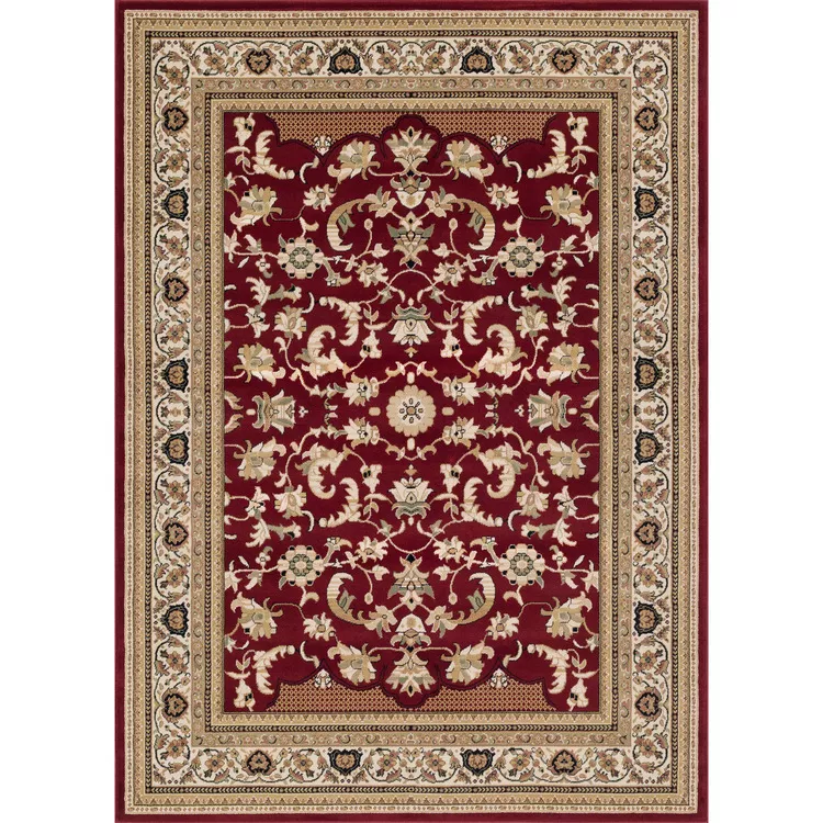 L'BAIET Red Oriental Rug 8x10 Power Loomed