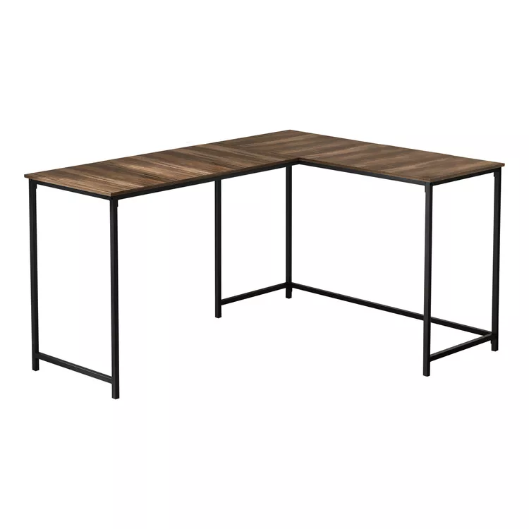 L-Shaped Corner Computer Desk Modern Work Station