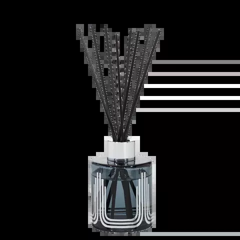 Lampe Berger Olympe Gray Reed Diffuser Pre-filled with Exquisite Sparkle