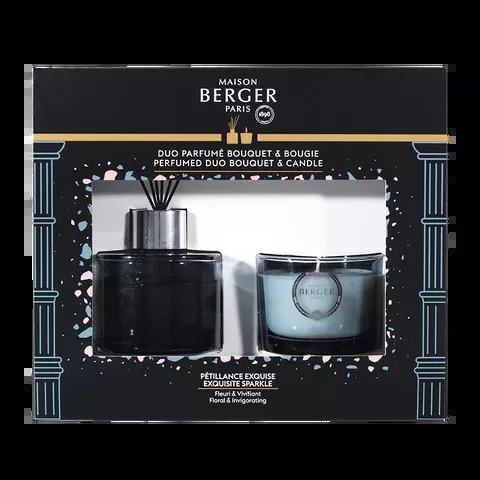 Lampe Berger Olympe Mini Duo Candle and Reed Diffuser Gift Set