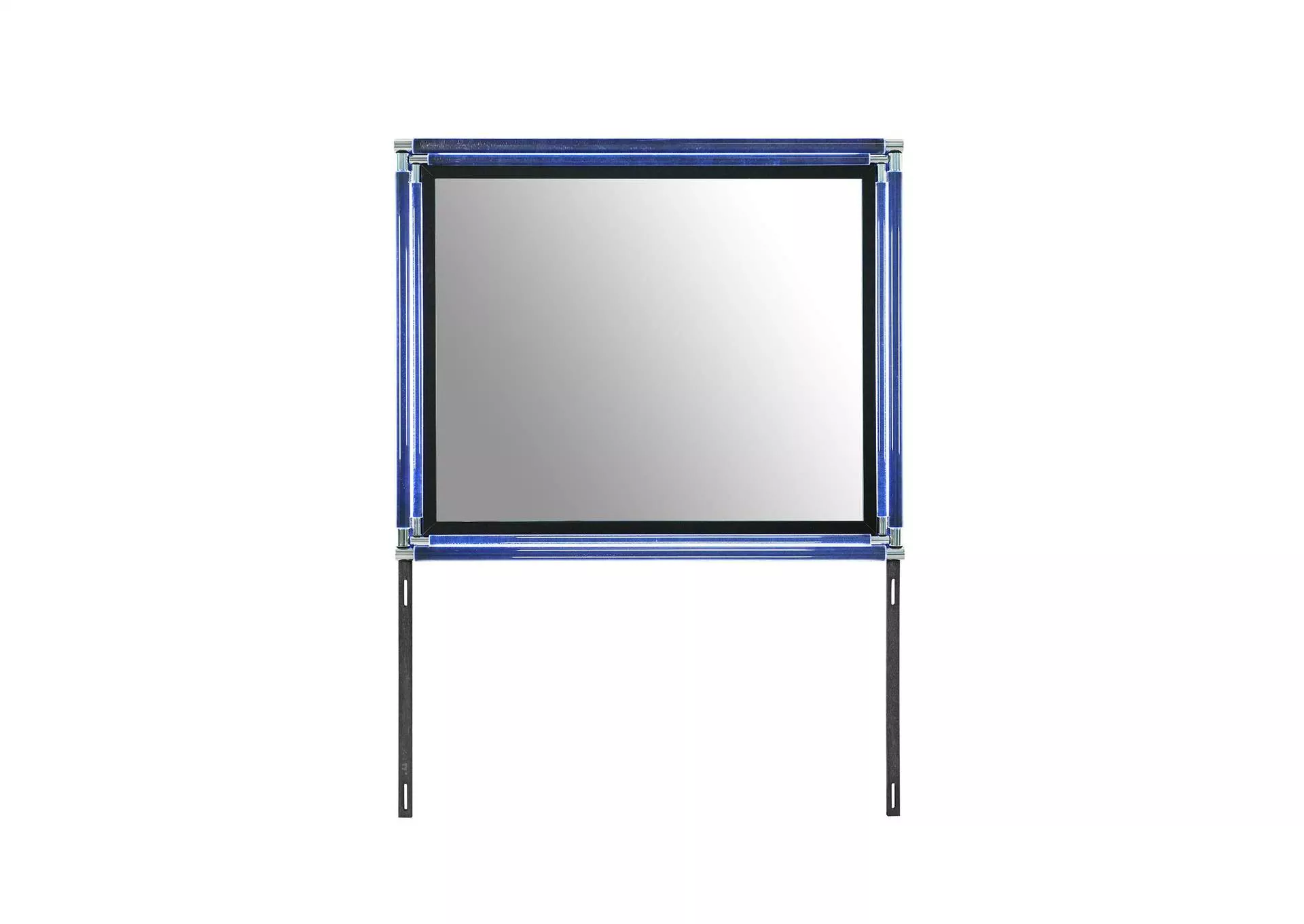 LANDO BLACK MIRROR WITH LED