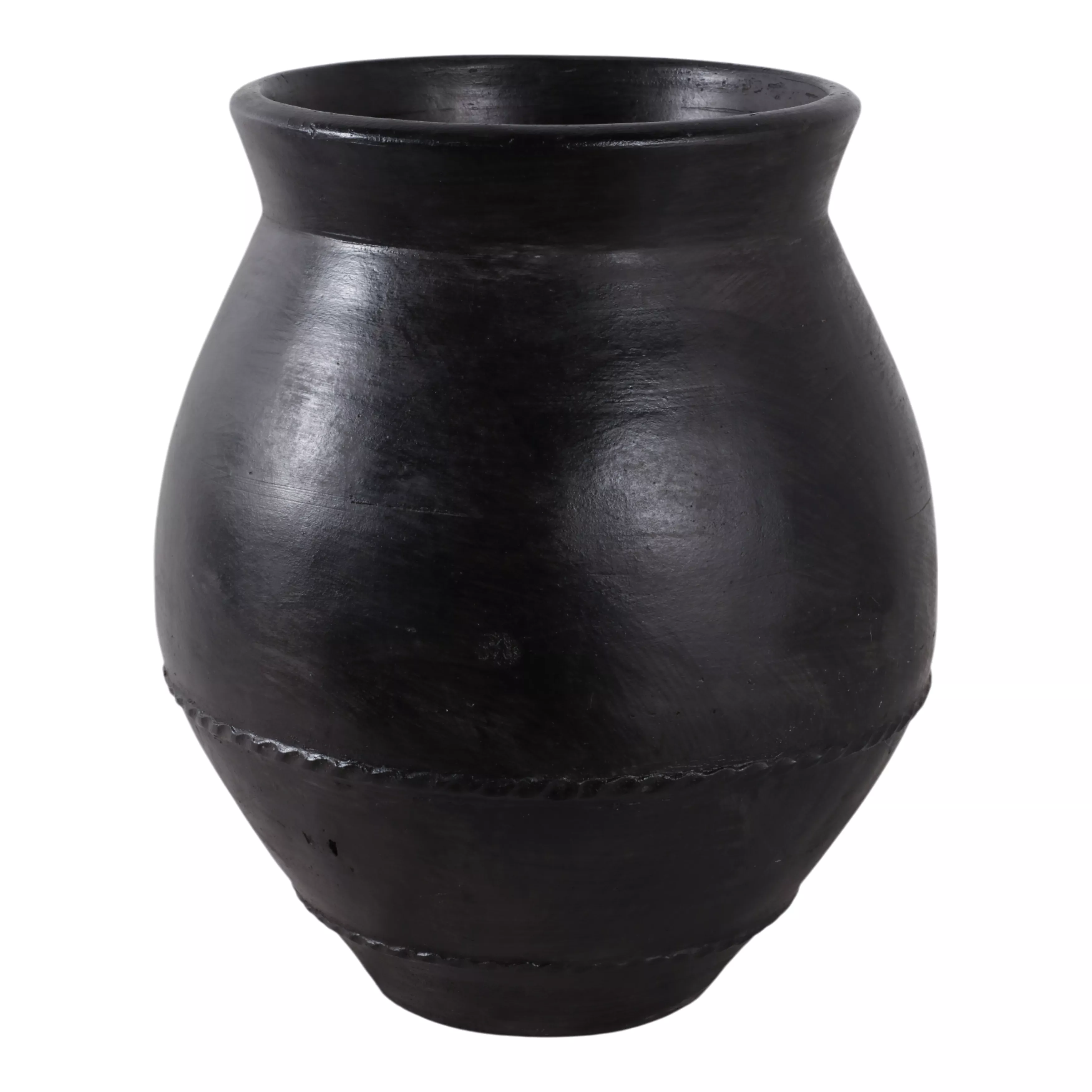 Larkview Black Vase 20 In