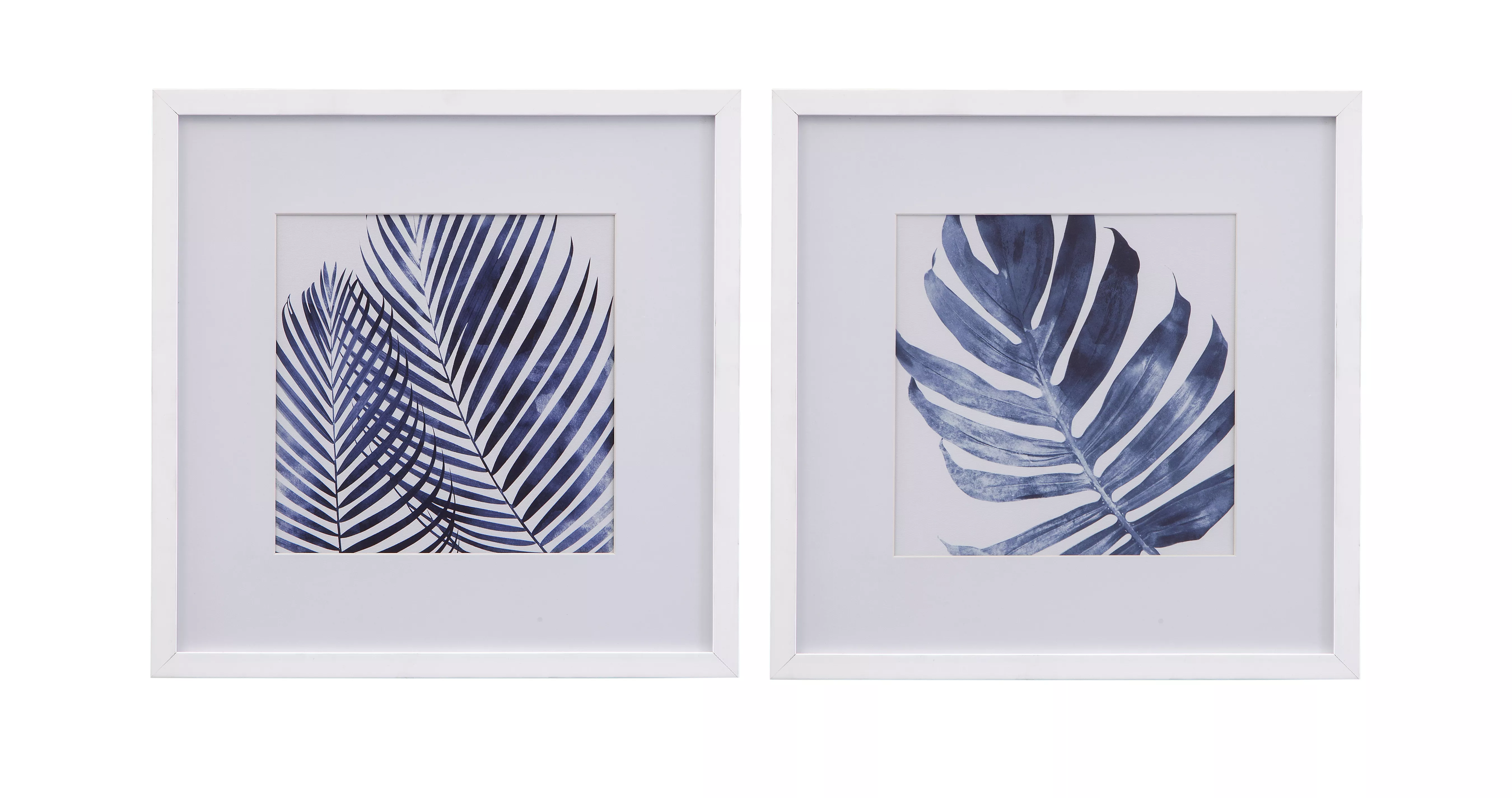 Leaves Framed Canvas Set