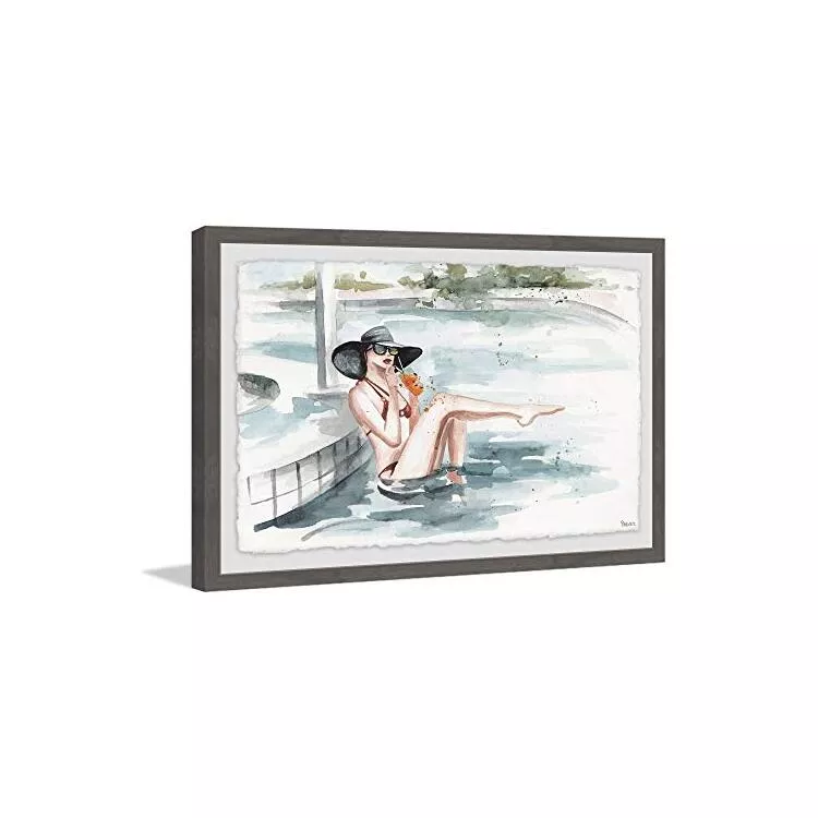 Let's Get Cool Framed Painting Print