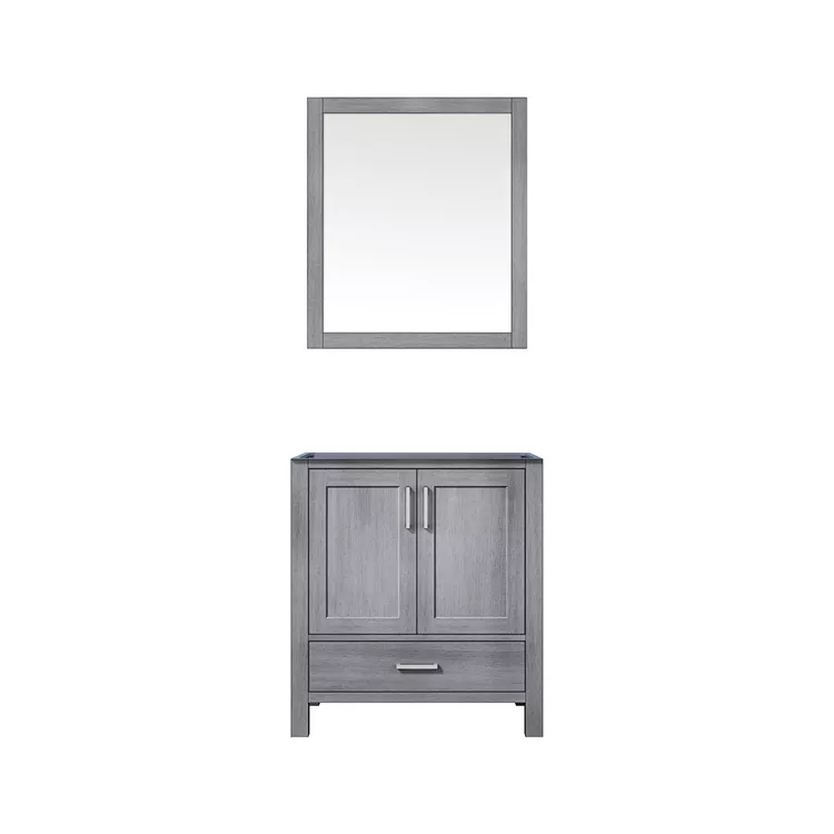 Lexora Distressed Grey Bath Vanity Set Jacques Collection