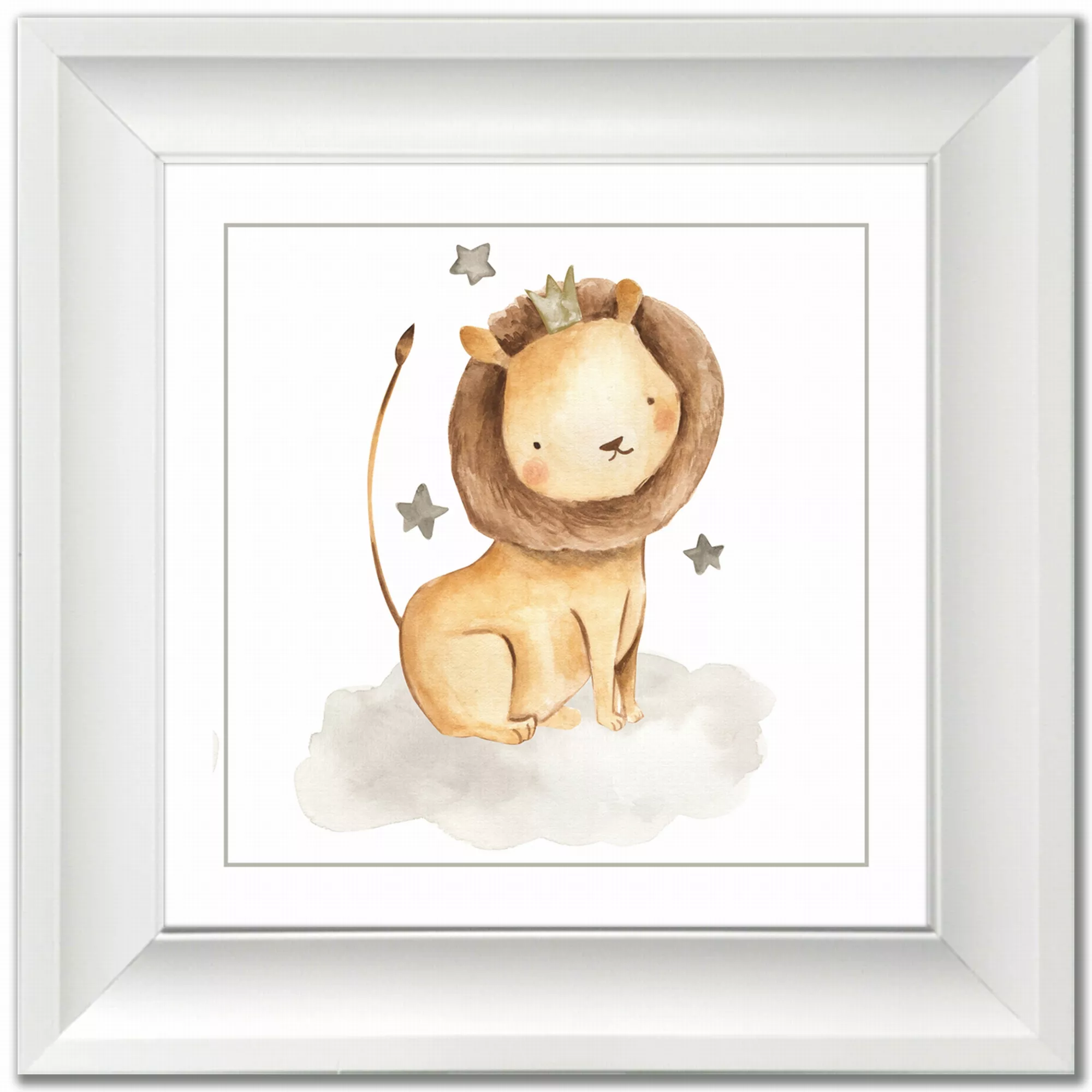 Lion With Stars