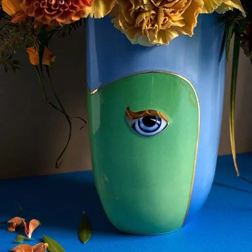 Lito Vase, 8.5" by L'Objet