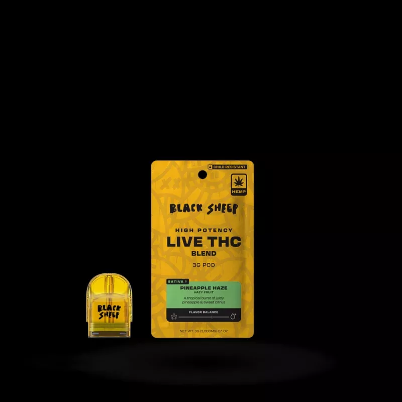 Live THCa Blend Pod Refill: Pineapple Haze 3g