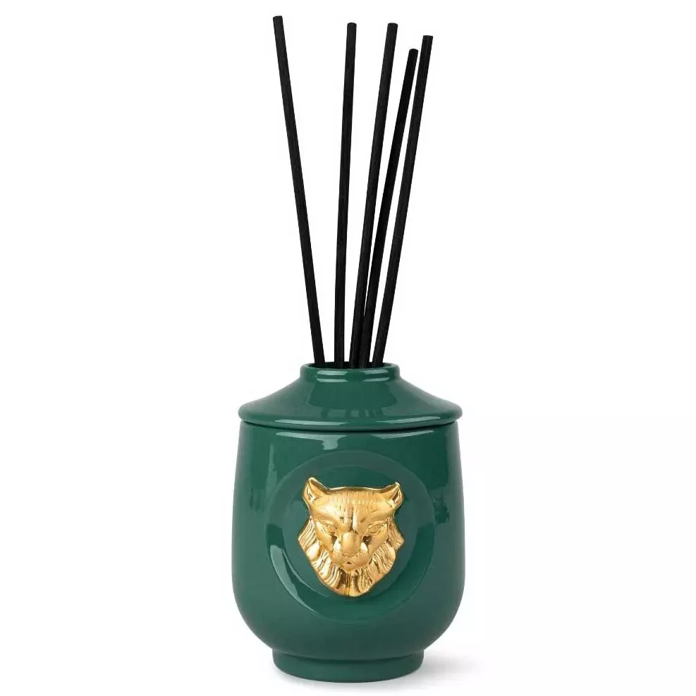 Lladro Lynx Perfume Diffuser Redwood Fire Scent 01040263