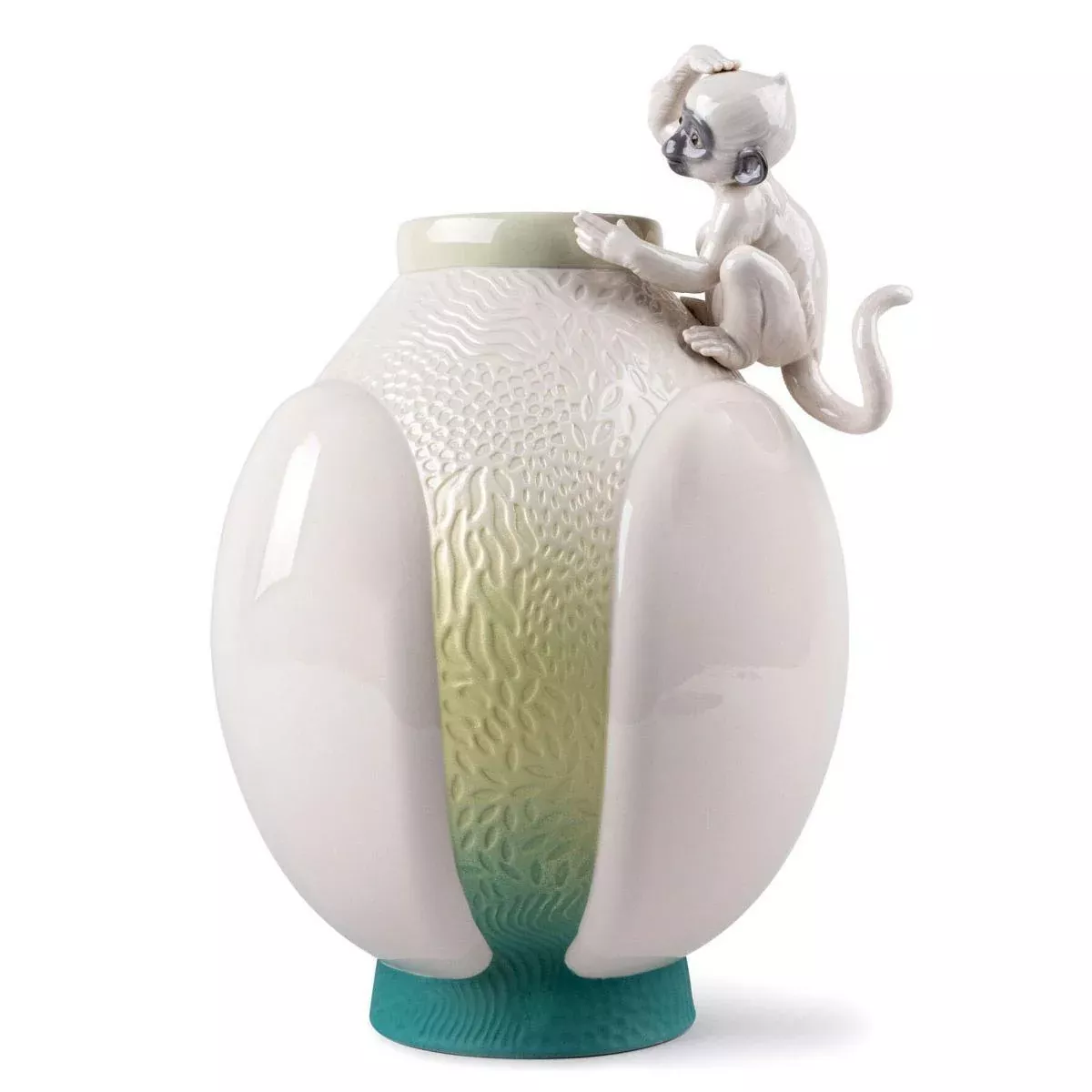 Lladro Monkey Vase 01009499