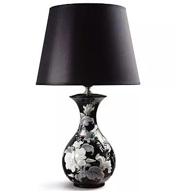 Lladro Sparrows Lamp Black 01023360