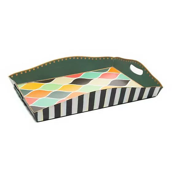 MacKenzie Childs Ogee Tray