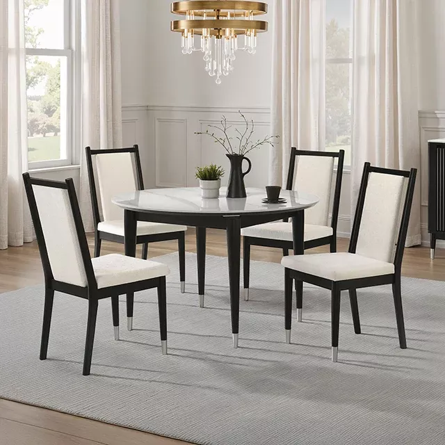 Maidstone - 5 Pc Round Dining Table Set