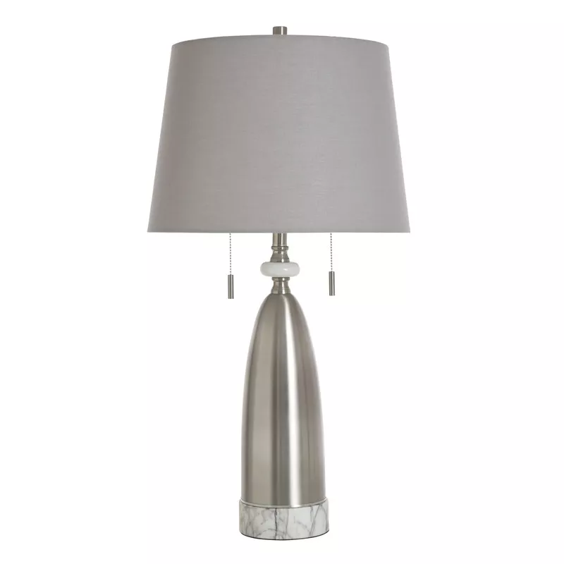 Marble-Base Table Lamp