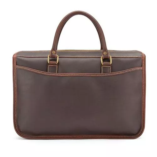 Marston Leather Briefcase by Tusting