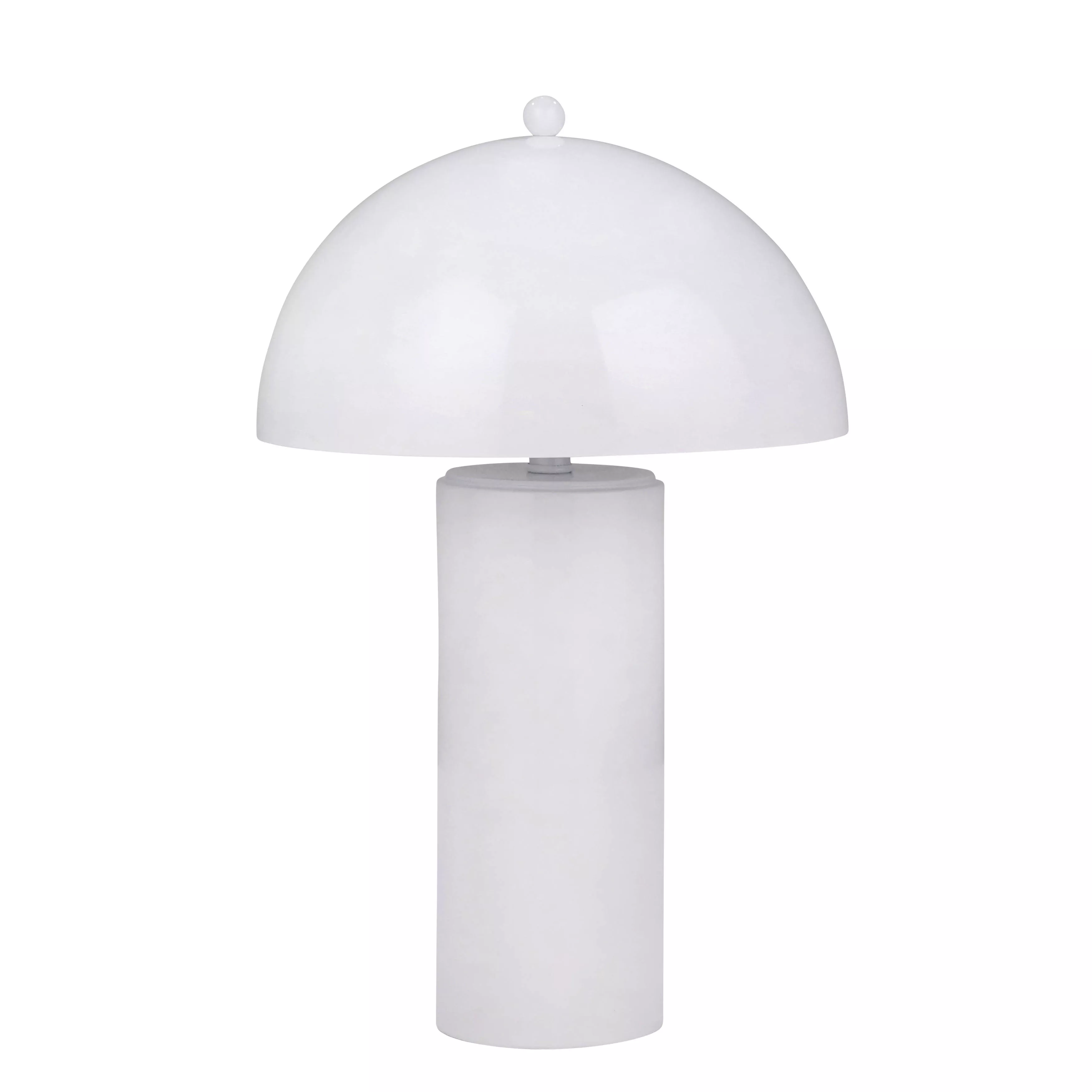 Metal 22" Dome Table Lamp