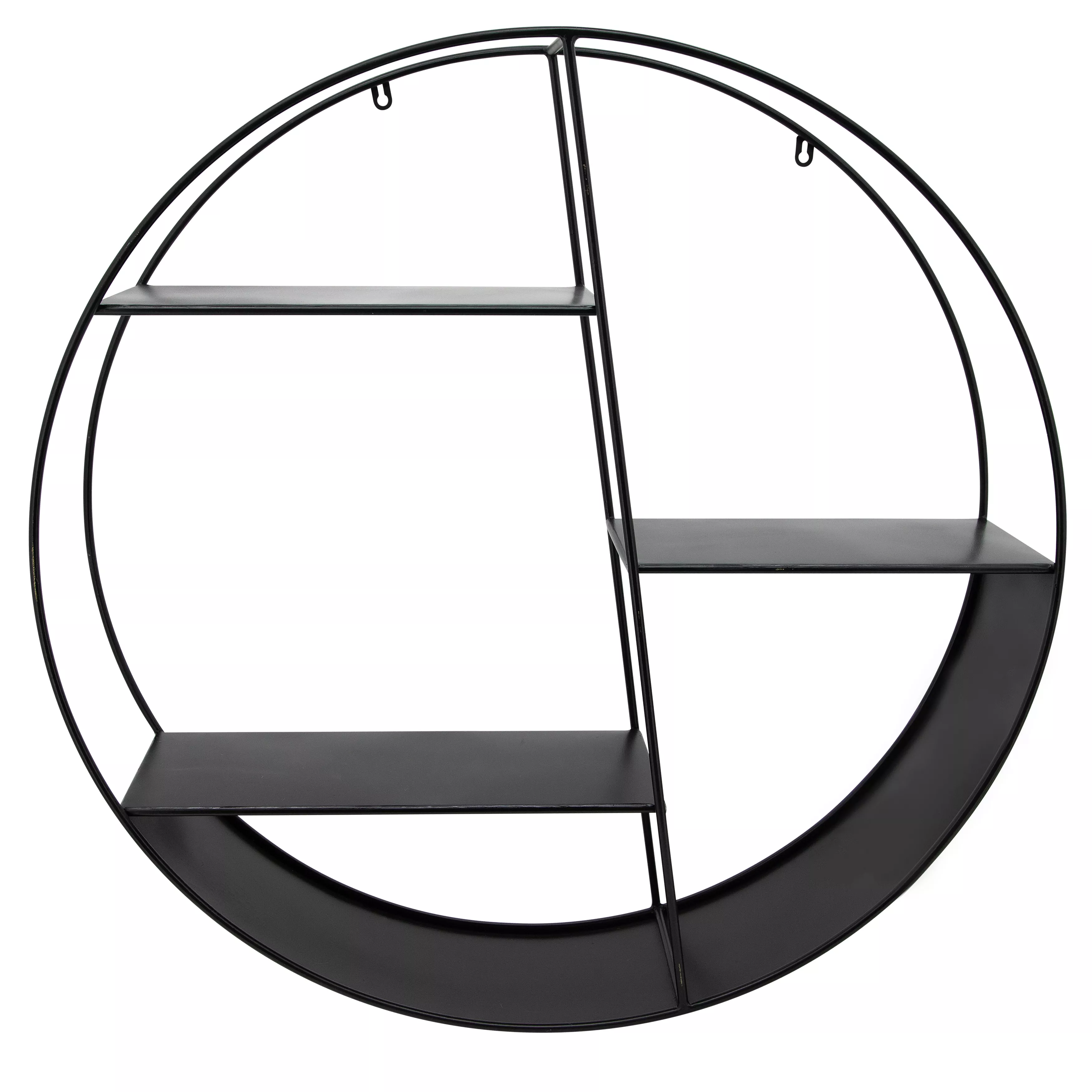 Metal 32" 4-Layer Round Shelf