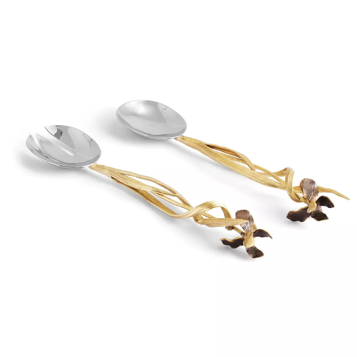 Michael Aram Black Iris Serving Set 111217