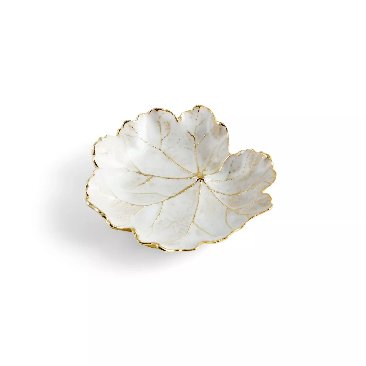 Michael Aram Winter Leaves Geranium Dish 175673