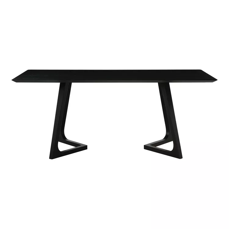 Moe's Home Collection Godenza Dining Table Rectangular Black Ash