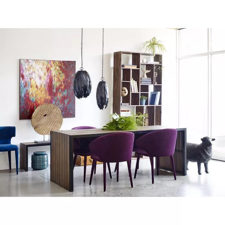 Moe's Home Collection Solid Walnut Display Shelf - Large Redemption Collection