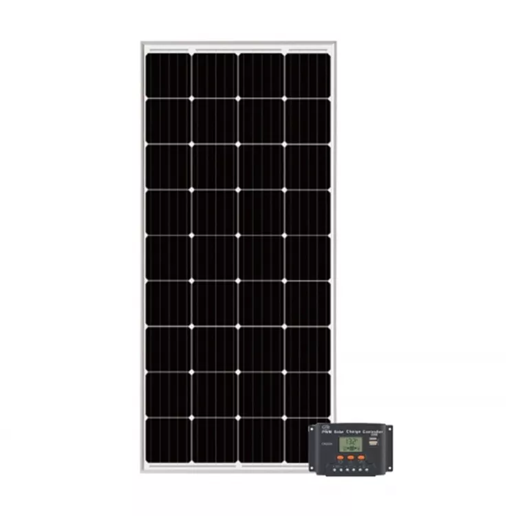 Nature Power 200W Solar Panel - 12V Charge Controller Kit