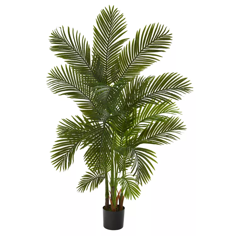 Nearly Natural 6ft. Areca Palm Artificial Tree