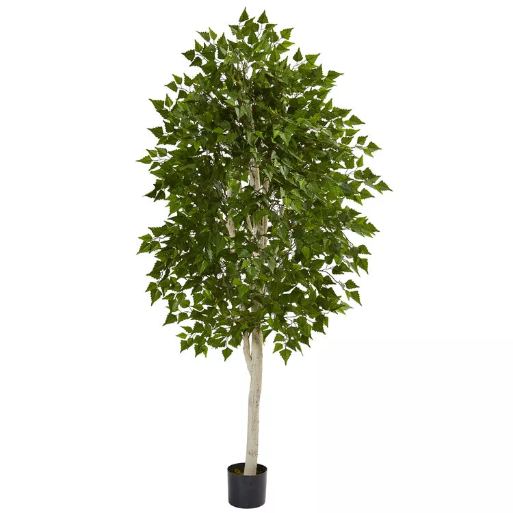 Nearly Natural 6ft. Birch Artificial Tree