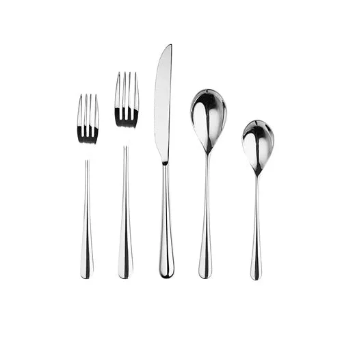 Neve 20 Piece Flatware Set by Mepra