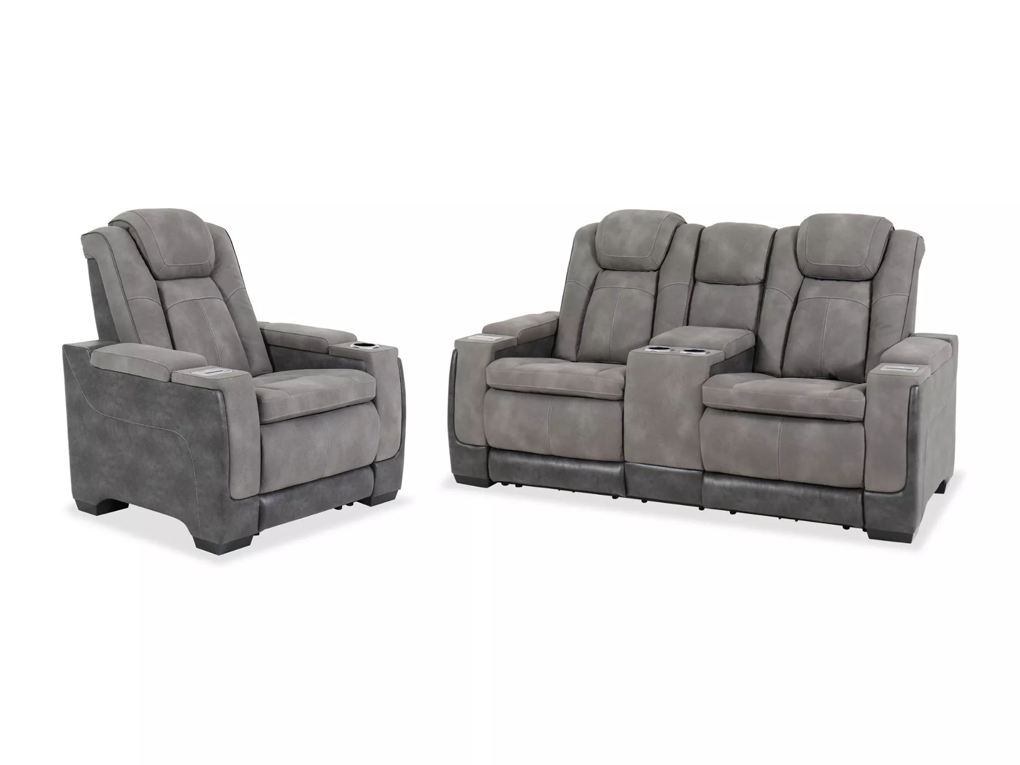 Next-Gen Slate 2 Piece Living Set