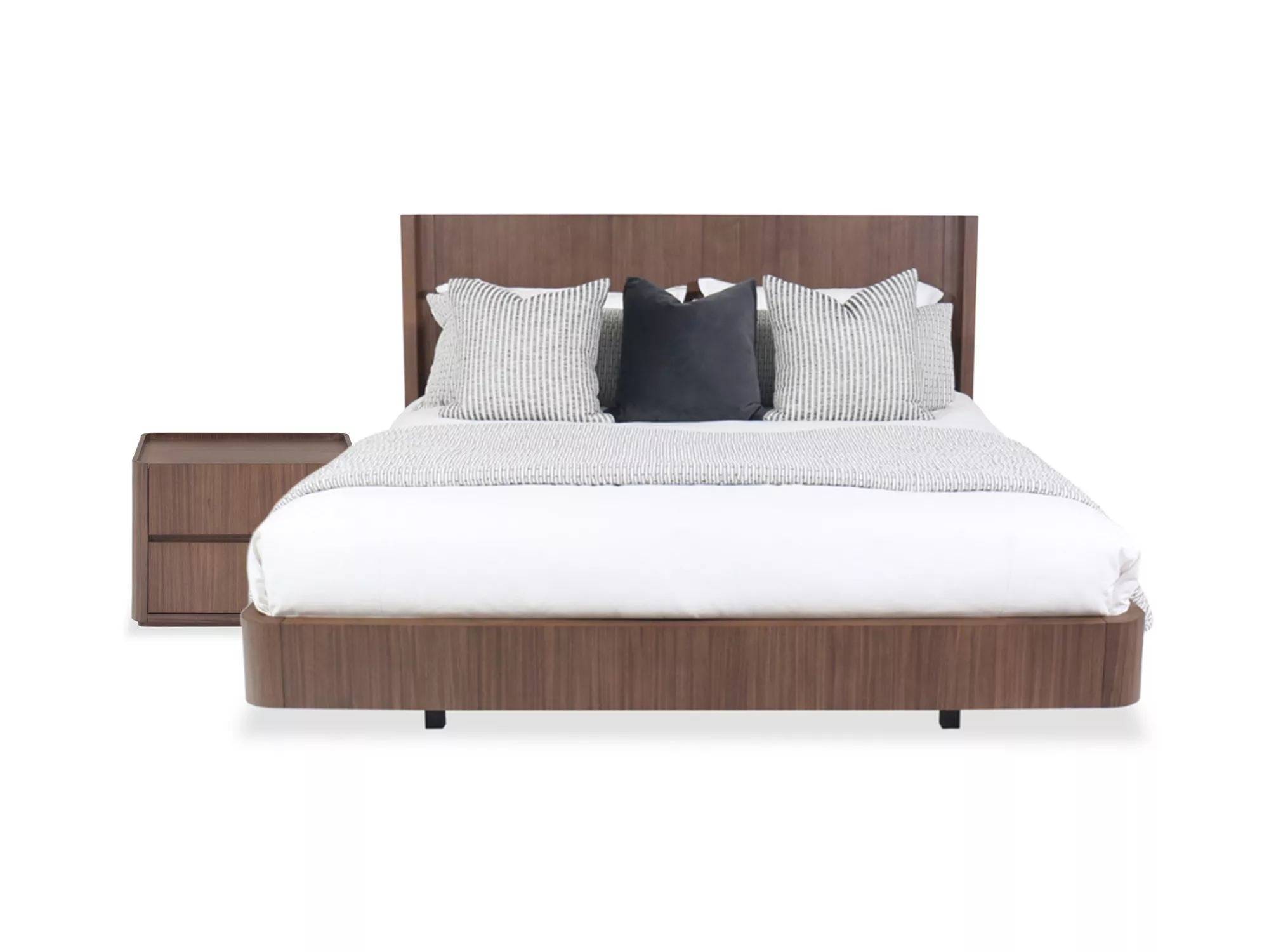 Nomad King 2-Piece in Walnut